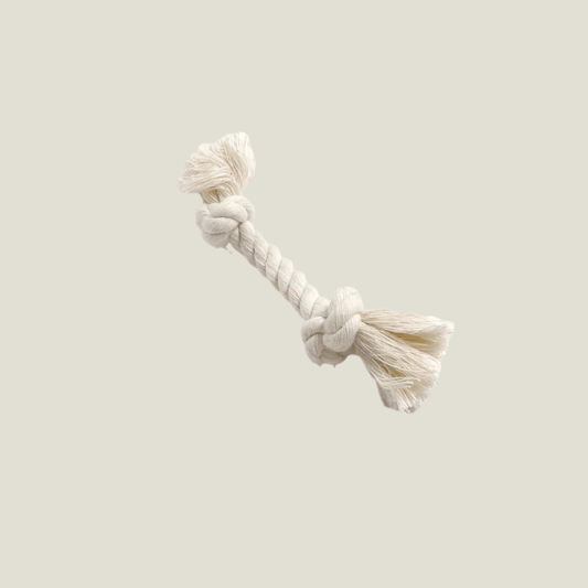  Cotton Rope Dog Toy with two knots